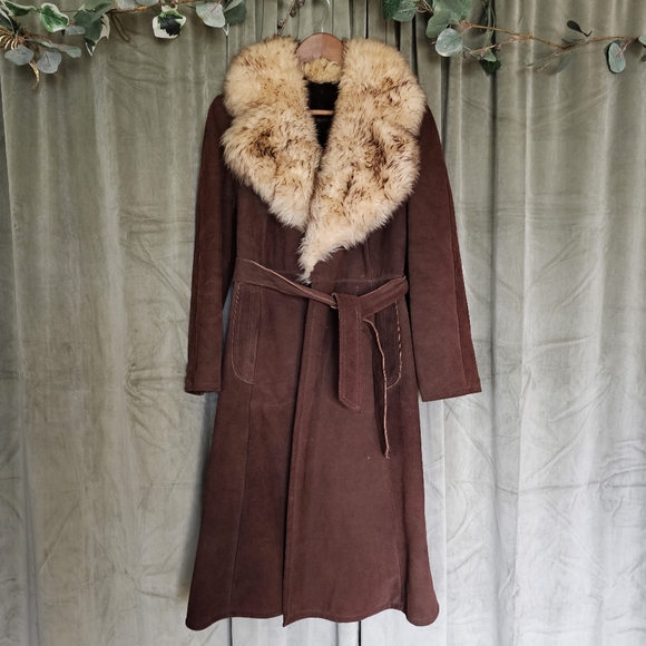 Vintage 1970s Leather Duster - Picture 2 of 13